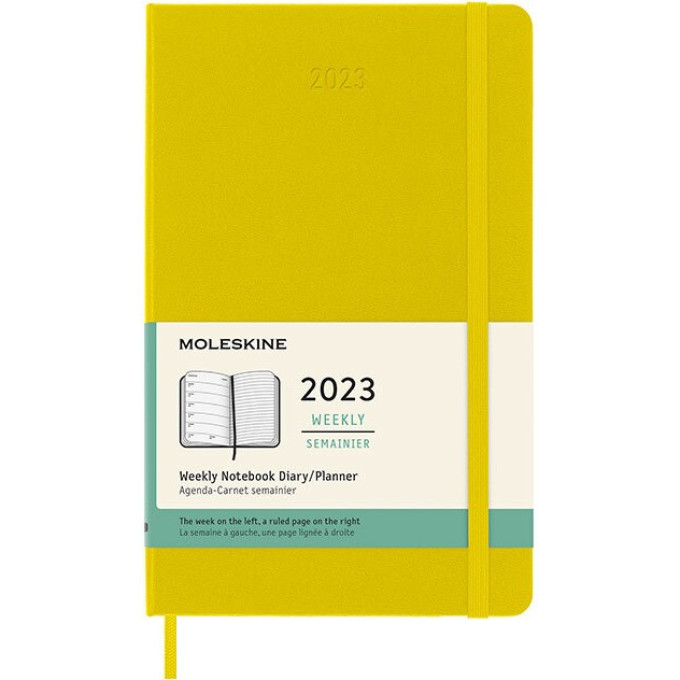 Еженедельник MOLESKINE CLASSIC WKNT LARGE DHM612WN3Y23 горчичный
