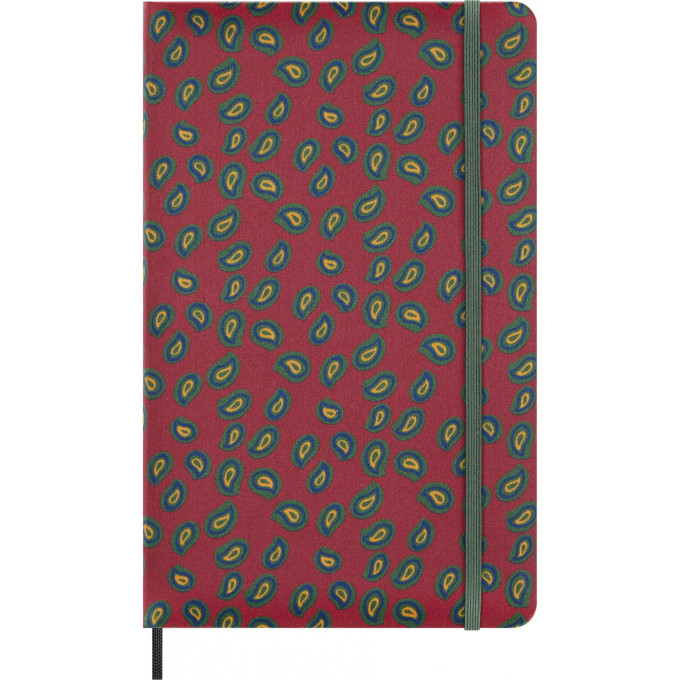 Блокнот MOLESKINE LIMITED EDITION PRESCIOUS & ETHICAL SILK 130х210 мм 240 стр. линейка, твердая обложка, бордовый LEPSILKQP060BDXBOX