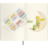 Набор MOLESKINE LIMITED EDITION PETIT PRINCE блокнот/еженедельник Large, линейка, черный/бежевый BUNDUNDPP0412MWH